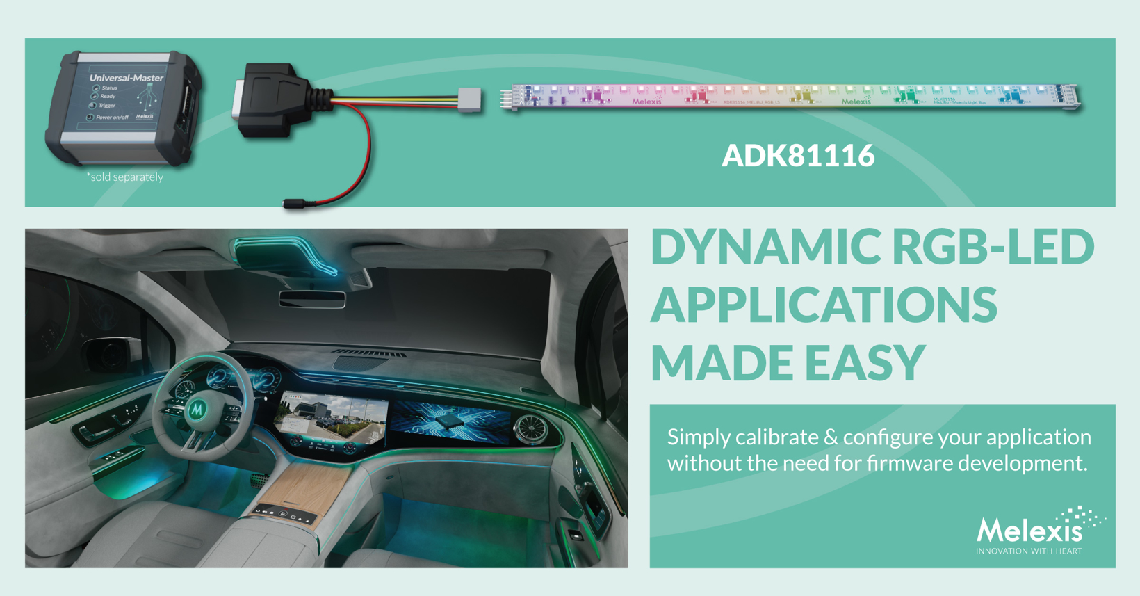 迈来芯推出动态RGB-LED应用新型开发方案